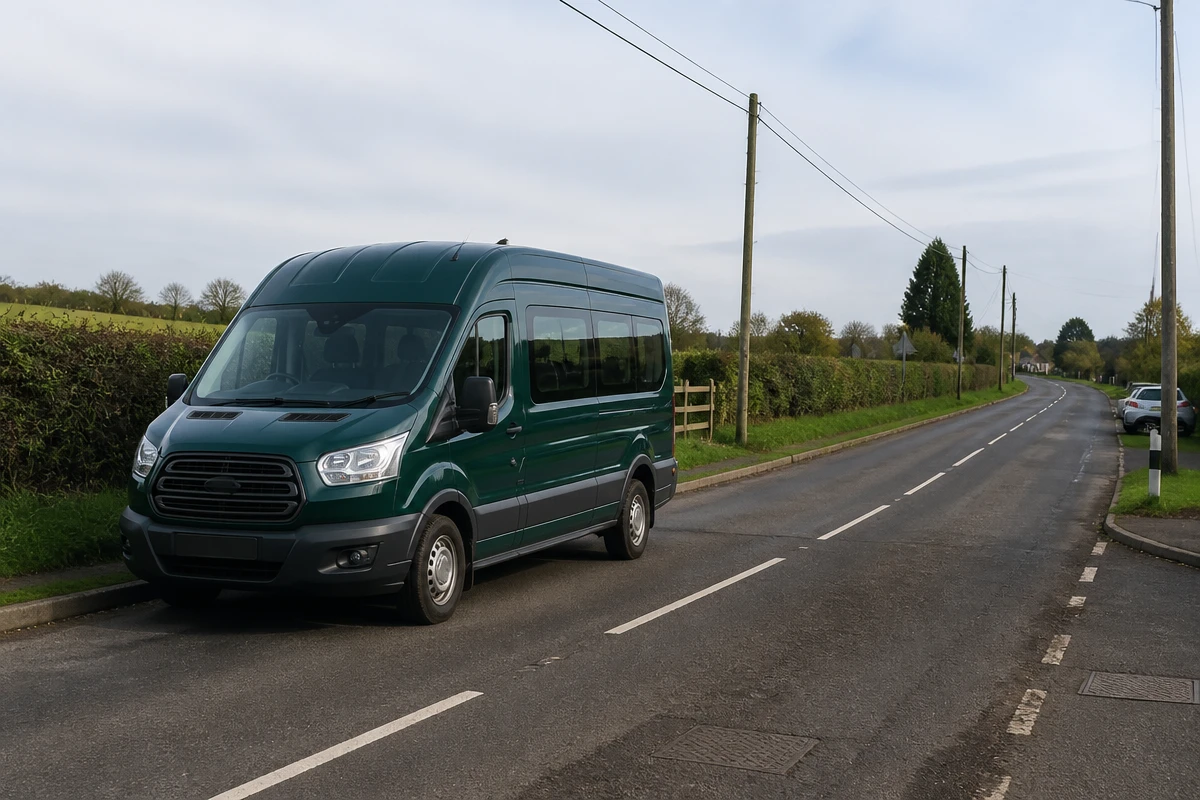 13 Seater Minibus Hire